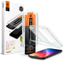 apple iphone - Spigen "Glas.TR EZ Fit Pro" Apsauginis stiklas Apple iPhone 16 Pro / 17 / 17 Pro - Skaidrus (Transparent) - 1 nuotrauka