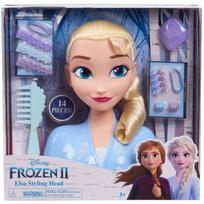 Just Play Disney Frozen 2 Elza plaukų modeliavimo galva su priedais, 32806