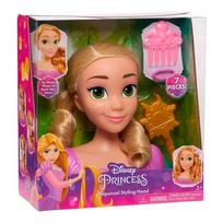 Just Play Lėlė plaukų šukavimo ir formavimo galvutė Disney Princess Rapunzel, su priedais