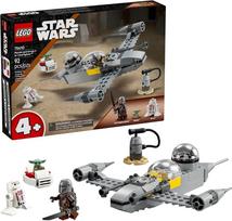 star wars grogu - LEGO Mando and Grogu's N-1 Starfighter 75410 - 2 nuotrauka