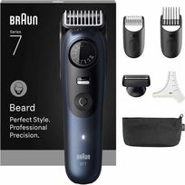 braun bt7 - Braun BeardTrimmer Series 7 BT7520, Juodas (Black) - 1 nuotrauka