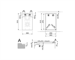 2 imontuojama kaitlente - SMEG PV332CN - 2 nuotrauka