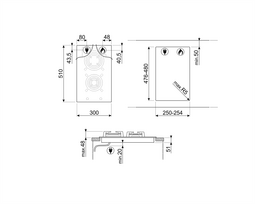 2 imontuojama kaitlente - SMEG PV332CN - 3 nuotrauka