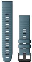 silikonine laikrodzio apyranke - Garmin QuickFit 22 silicone band, navy blue | 010-12863-03 - 1 nuotrauka