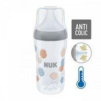 NUK Perfect Match buteliukas su temperatūros kontrolė, 260 ml, Baltas (White)