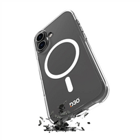 Dėklas Puro Cover Impact Clear D3O® Bio for iPhone 16 Plus, skaidrus Prekė-PUIPC1667IMPCLD3OTR