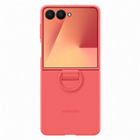 casio - Samsung Silicone case, Galaxy Flip7, raudonas - Dėklas - 1 nuotrauka