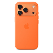 casop - Apple Silicone Case with Magsafe, iPhone 17 Pro, oranžinis - Dėklas - 1 nuotrauka