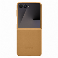 Samsung Kindsuit Case, Galaxy Flip7, šviesiai rudas - Dėklas