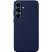 samsung galaxy s25 fe deklas - Samsung Silicone Case, Galaxy S25 FE, tamsiai mėlynas - Dėklas - 1 nuotrauka