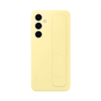 samsung s24 fe deklas - Samsung Standing Grip Case, Galaxy S24 FE, geltonas - Dėklas - 1 nuotrauka