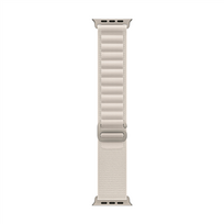 Dirželis Apple Watch 49mm, Alpine Loop, Large, starlight Prekė - MQE73ZM/A