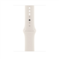 apple watch 46 mm - Apple Sport Band, 46 mm, M/L, starlight - Dirželis - 1 nuotrauka