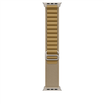 Apple Watch Alpine Loop, 49 mm, Large, natural titanium, tan - Dirželis