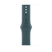 apple watch 46 mm - Apple Sport Band, 46 mm, S/M, lake green - Dirželis - 1 nuotrauka