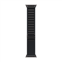 apple watch dirzelis - Apple Alpine Loop, 49 mm, M, juodo titano, juodas - Dirželis - 1 nuotrauka