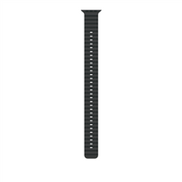 ocean band - Apple Ocean Band Extension, 49 mm, natural titanium, juodas - Dirželio prailginimas - 1 nuotrauka