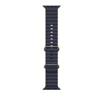 Apple Ocean Band, 49 mm, natural titanium, navy - Dirželis