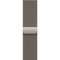 Apple Milanese Loop, 46mm, M/L, natural stainless steel - Dirželis
