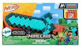 nerf soviniai - NERF Minecraft deimantinis kardas, G1437EU4 - 1 nuotrauka