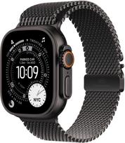 apple watch 49mm dirzelis - Apple Milanese Loop, 49 mm, Large, black titanium - Dirželis - 1 nuotrauka