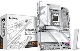 pagrindine plokste am5 ddr5 - Gigabyte X870 AORUS ELITE X3D ICE ATX - 1 nuotrauka