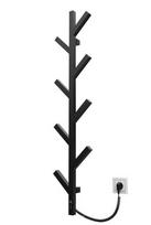 Elektrinis rankšluosčių džiovintuvas Kosser Cedro, juodas (Black), 1200 x 255 mm