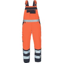 Darbinis puskombinezonis vyrams Cerva Knoxfield HVPS, oranžinė, 3XL dydis