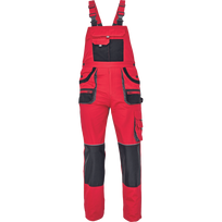 Darbinis puskombinezonis vyrams Fridrich & Fridrich FF Carl BE-01-004, raudona, 58 dydis