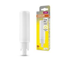 Osram DULUX D/E LED G24q-1 6W 3000K Šiltai balta