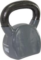 Svarstis Tunturi Vinyl Kettlebell 14TUSCL350, 14 kg, pilkas (Gray)