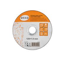 Pjovimo diskas kampiniam šlifuokliui Okko 200.04, 125 mm x 1.0 mm x 22.23 mm