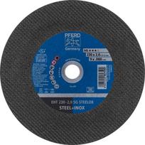 Pjovimo diskas kampiniam šlifuokliui Pferd SG Steelox, 230 mm x 2 mm x 22.23 mm