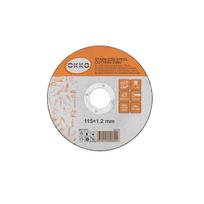 Pjovimo diskas kampiniam šlifuokliui Okko 200.00, 115 mm x 1.2 mm x 22.23 mm