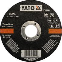 Pjovimo diskas kampiniam šlifuokliui Yato, 115 mm x 2.5 mm x 22.23 mm