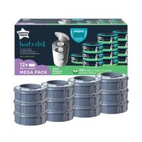 TOMMEE TIPPEE SANGENIC TWIST & CLICK KASETĖS, 12 VNT.