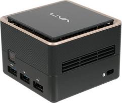 Elitegroup ECS LIVA Q3 Plus R1505G 4GB DDR4 64GB eMMC Mini PC Juodas (Black)
