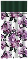 Naktinė užuolaida ZML-019, balta/tamsiai žalia/violetinė, 160 cm x 270 cm