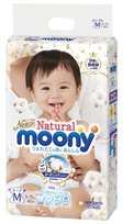Moony Natural, M dydis, 6-11 kg, 46 vnt.