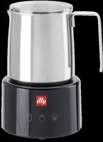pieno sildytuvas - Illy 23760 Pieno putų plakiklis Juodas (Black), Nerūdijančiojo plieno (Stainless Steel) - 1 nuotrauka