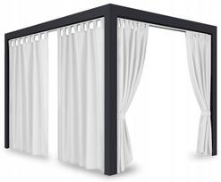 Sodo užuolaidos, 155 cm x 240 cm, balta