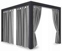 Sodo užuolaidos, 155 cm x 200 cm, plieno