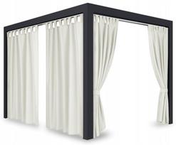 Sodo užuolaidos, 155 cm x 220 cm, kreminė