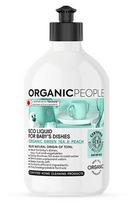 Indų ploviklis Organic People for baby's dishes, 0.5 l