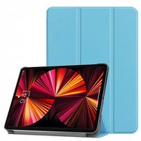 samsung s9 fe - iLike "Tri-Fold Eco-Leather Stand Case Samsung Galaxy Tab S9 FE" Sky Blue - 1 nuotrauka