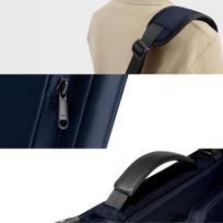 laptopo krepsiai - Tech-Protect Defender Bag 13-14" Navy Blue - 4 nuotrauka