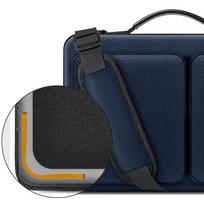 laptopo krepsiai - Tech-Protect Defender Bag 13-14" Navy Blue - 8 nuotrauka