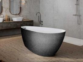 Vonia, laisvai pastatoma Besco Goya A-Line Glam, 160 cm x 73 cm x 62 cm, ovalas