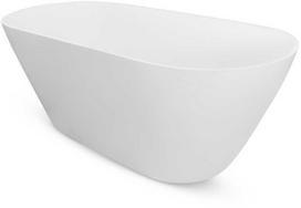 Vonia, laisvai pastatoma Besco Moya Matt, 160 cm x 70 cm x 57 cm, ovalas