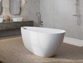 Vonia, laisvai pastatoma Besco Goya A-Line, 160 cm x 73 cm x 62 cm